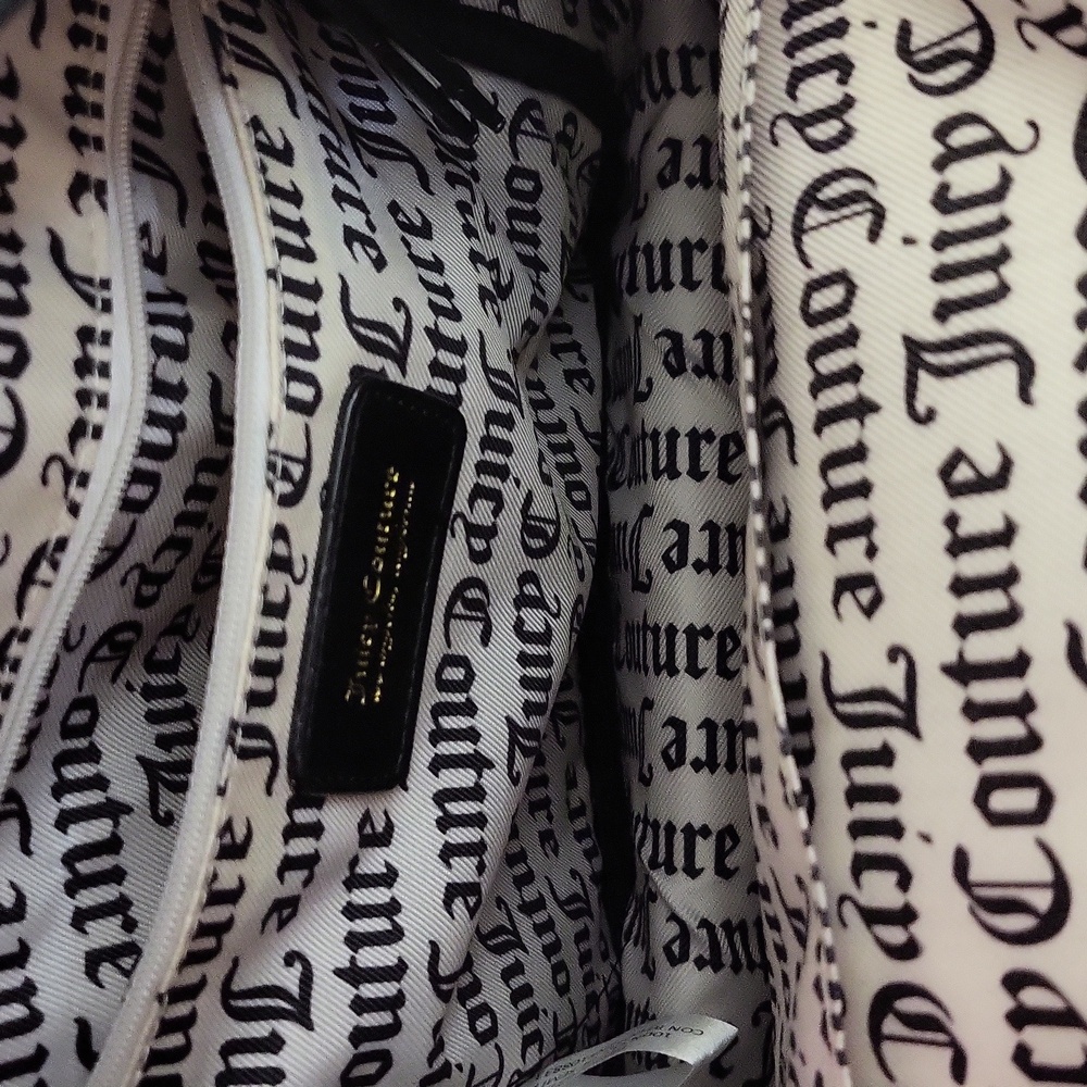 Juicy Couture Black and Gold Backpack with Chic Design - Picture 4 of 7